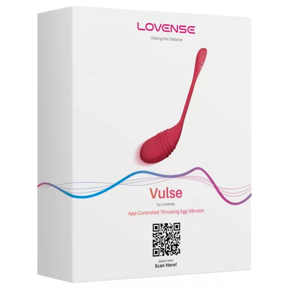 LOVENSE Vulse - vibrator za naprednu stimulaciju - crveni