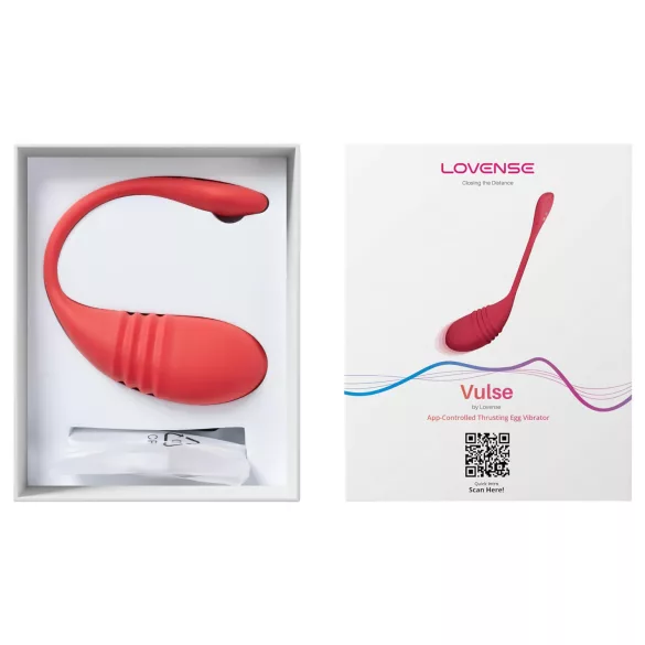 LOVENSE Vulse - vibrator za naprednu stimulaciju - crveni