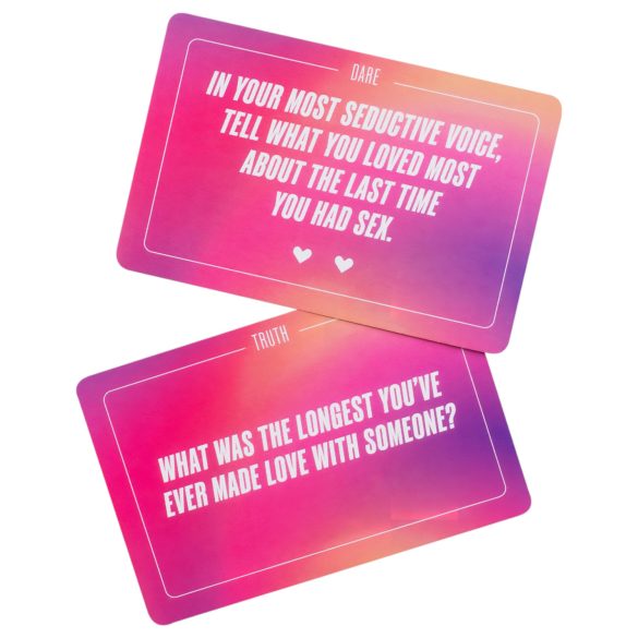 Tease&Please - igra istine ili izazova za parove - engleski