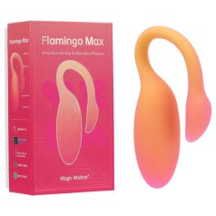   Magic Motion Flamingo Max - vibratorno jaje s aplikacijom - silikon - narančasta