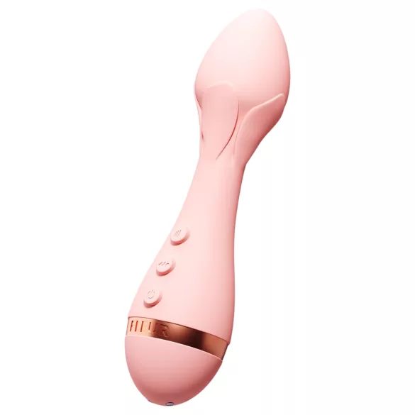 Vush Fleur - akumulatorski, vodootporni masažni vibrator (ružičasti)