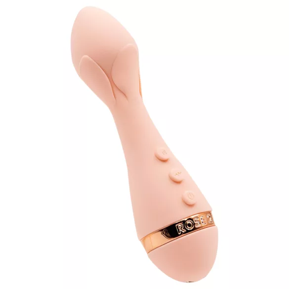 Vush Fleur - akumulatorski, vodootporni masažni vibrator (ružičasti)