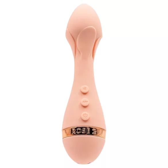 Vush Fleur - akumulatorski, vodootporni masažni vibrator (ružičasti)