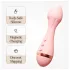 Vush Fleur - akumulatorski, vodootporni masažni vibrator (ružičasti)