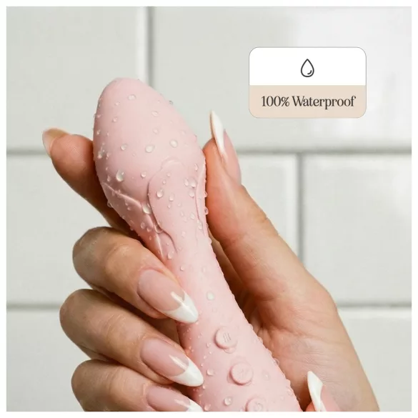 Vush Fleur - akumulatorski, vodootporni masažni vibrator (ružičasti)