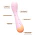 Vush Peachy G-Spot - punjivi G-točka vibrator (ružičasti)