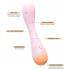 Vush Peachy G-Spot - vibrator za G-točku na punjenje - silikon - roza