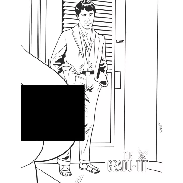 WoodRocket - bojanka za odrasle s motivima grudi