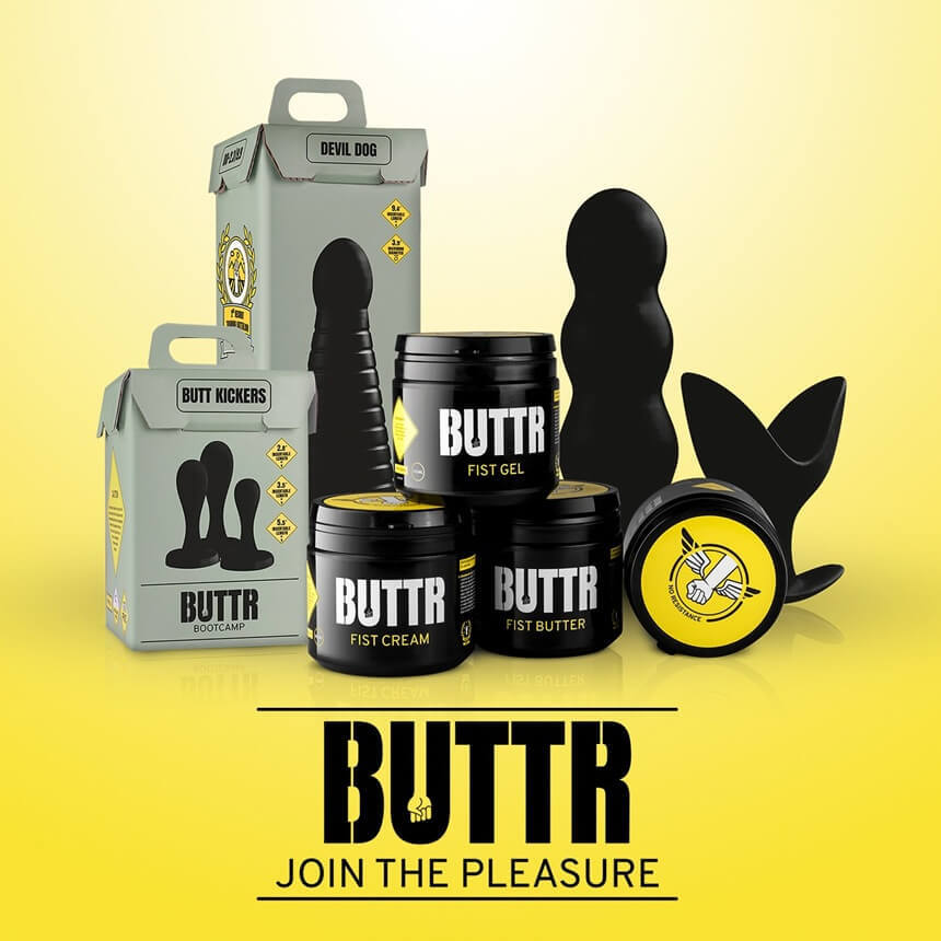 BUTTR fisting proizvodi: fisting gel, fisting dildo, fisting rukavica | Desirel.hr Sex Shop - 100% diskretno