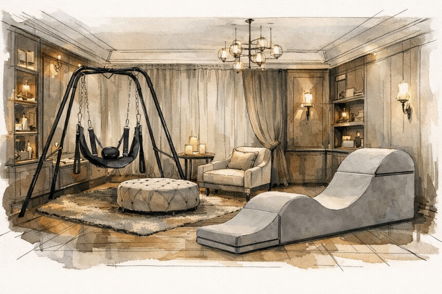 Ideje za sobu za seks i raspored intimnog prostora - Desirel.hr Sex Shop