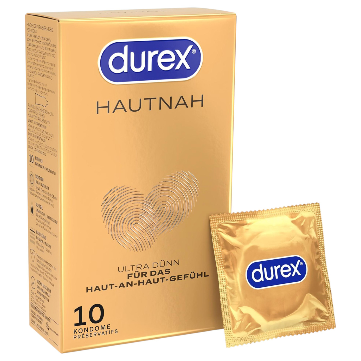 Durex Hautnah - ekstra tanki kondomi - 10 komada