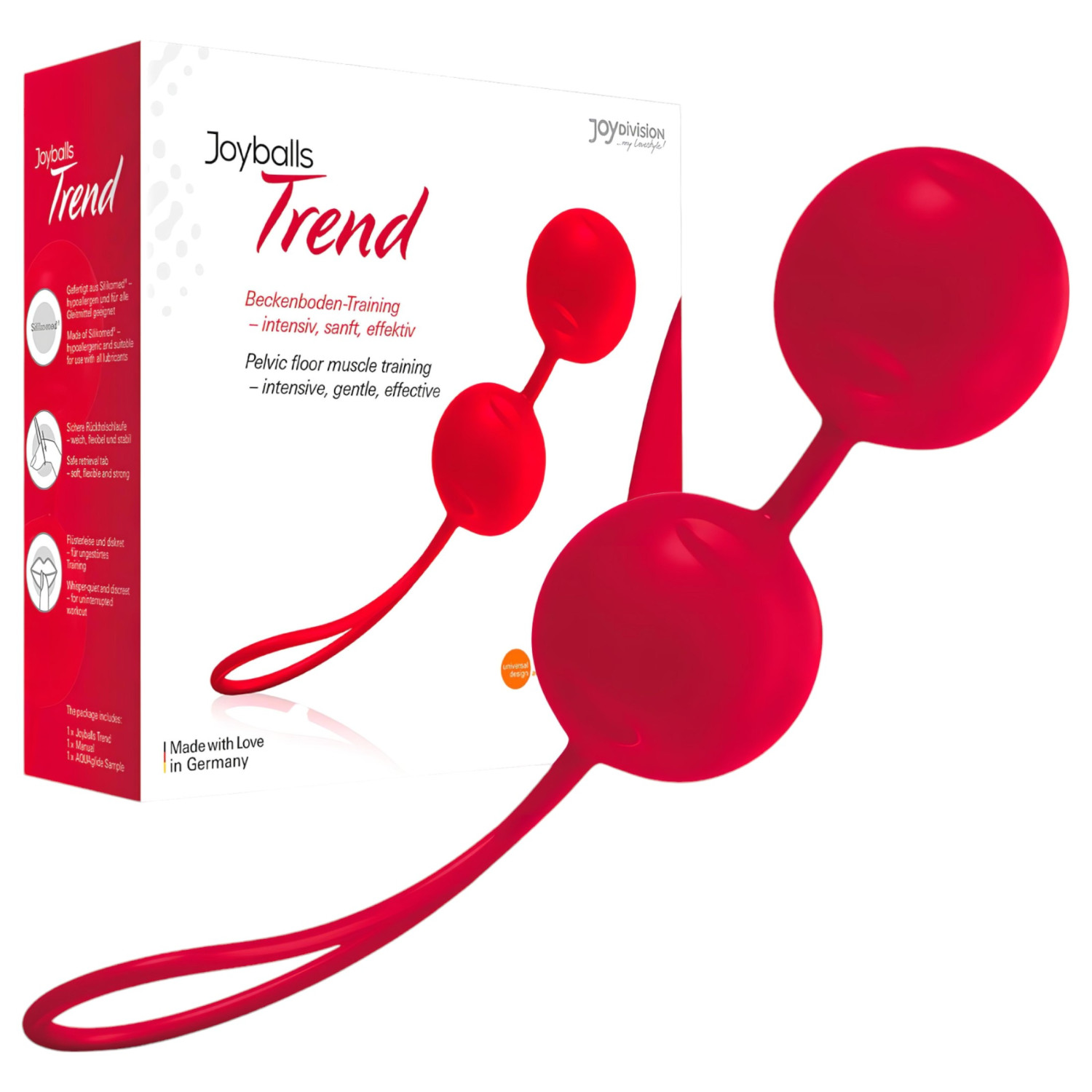 Joyballs Trend - gejša kuglica - crvena