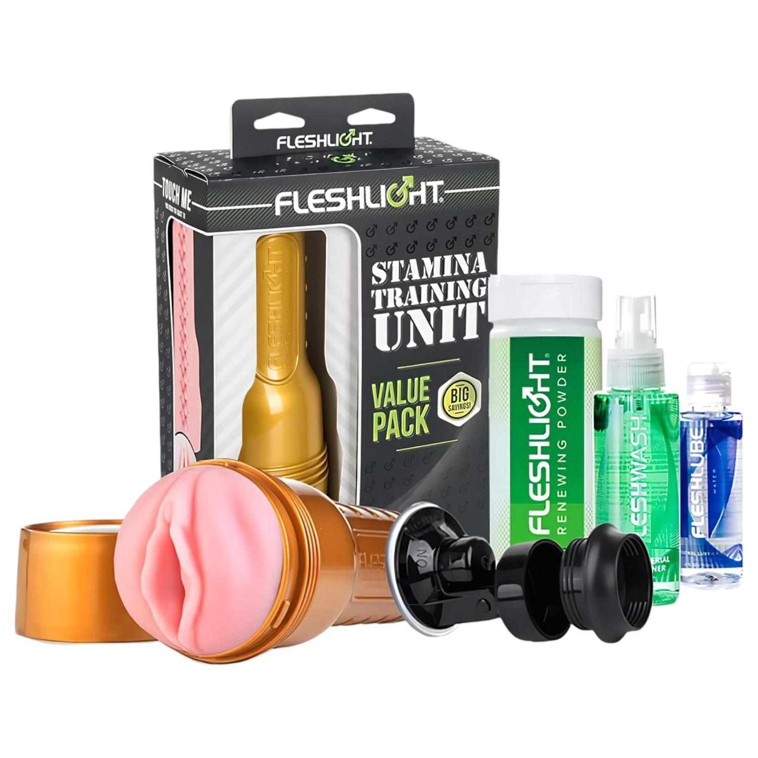 Fleshlight - masturbator set za izdržljivost - 5-dijelni set