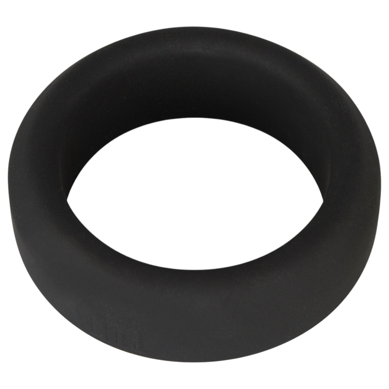 Black Velvets - penisni prsten debelih stijenki 3,2 cm - crni