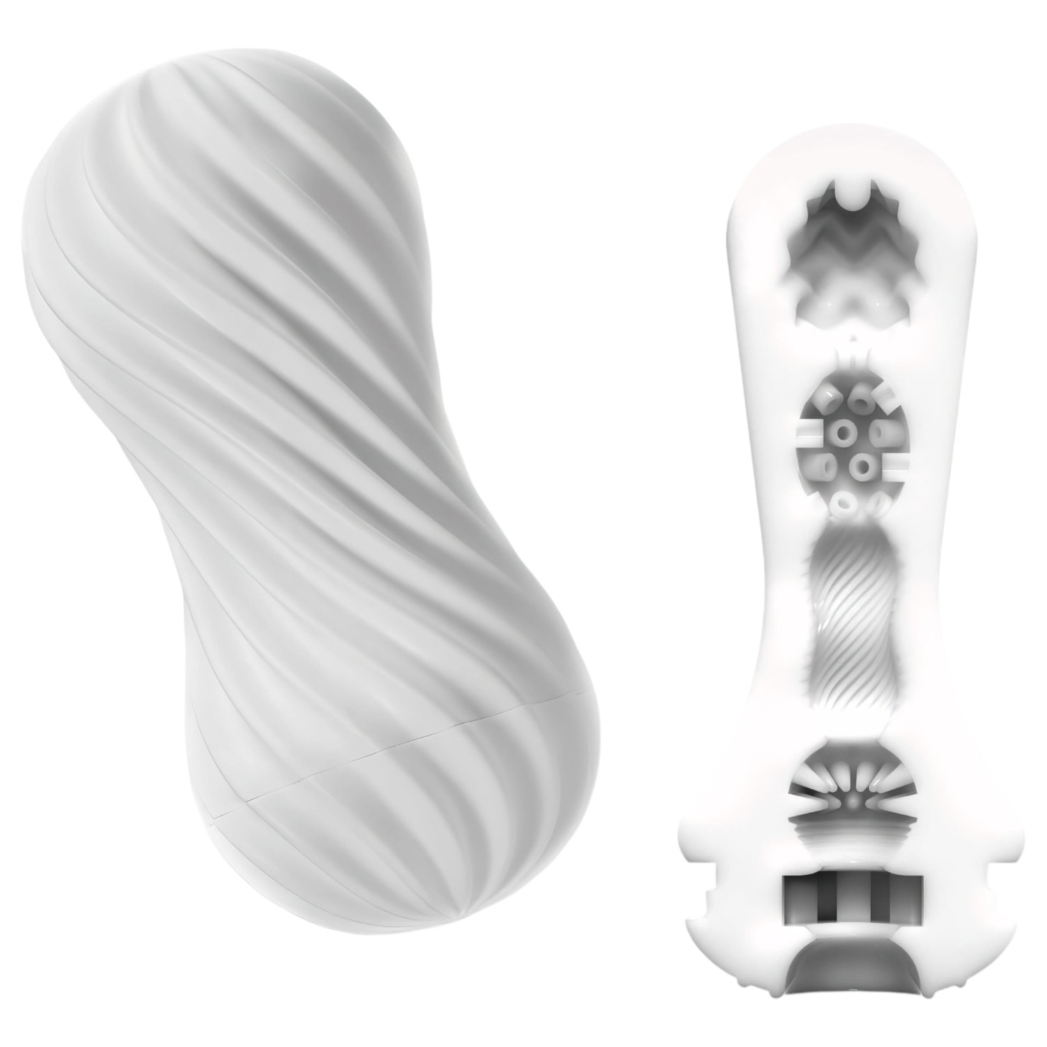 TENGA Flex - masturbator za muškarce - bijeli