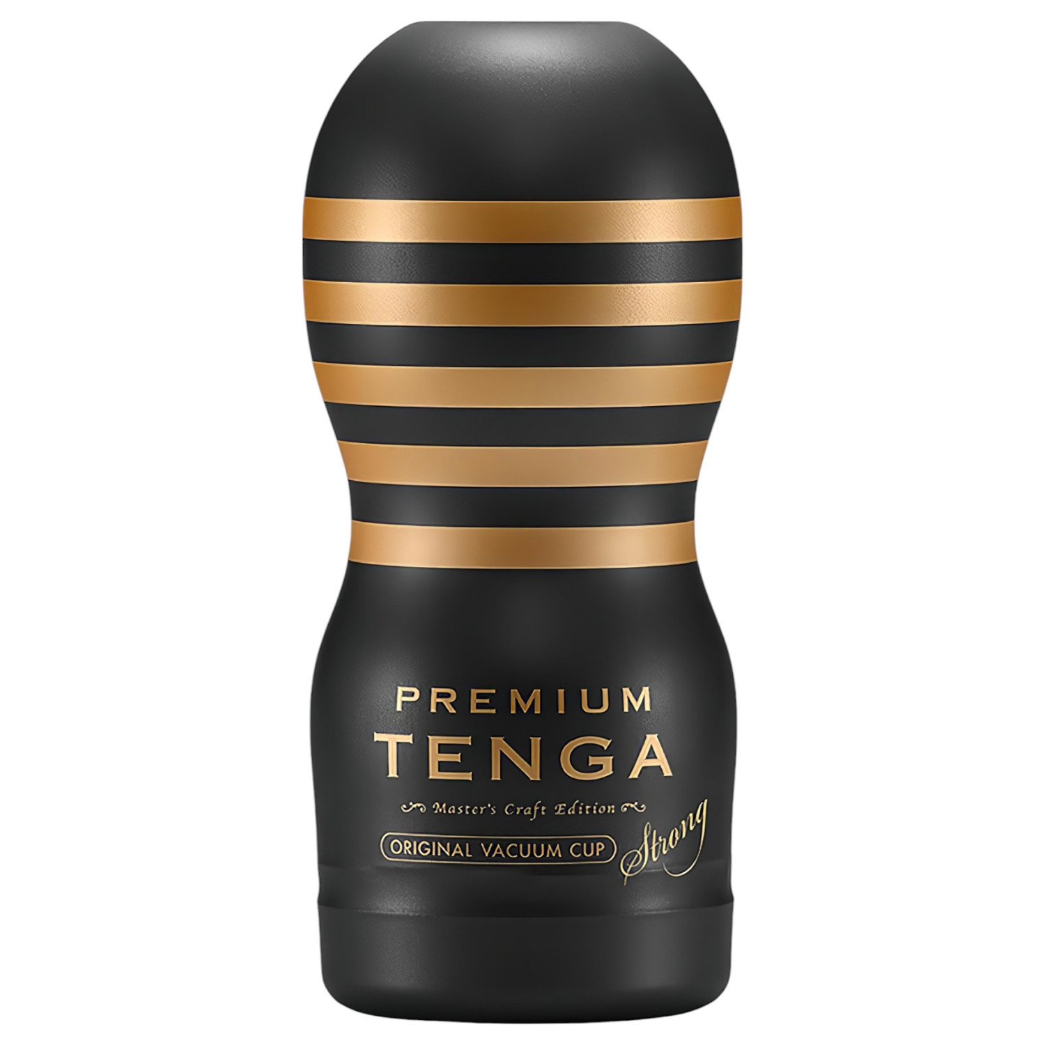 TENGA Premium Strong - jednokratni masturbator - crna