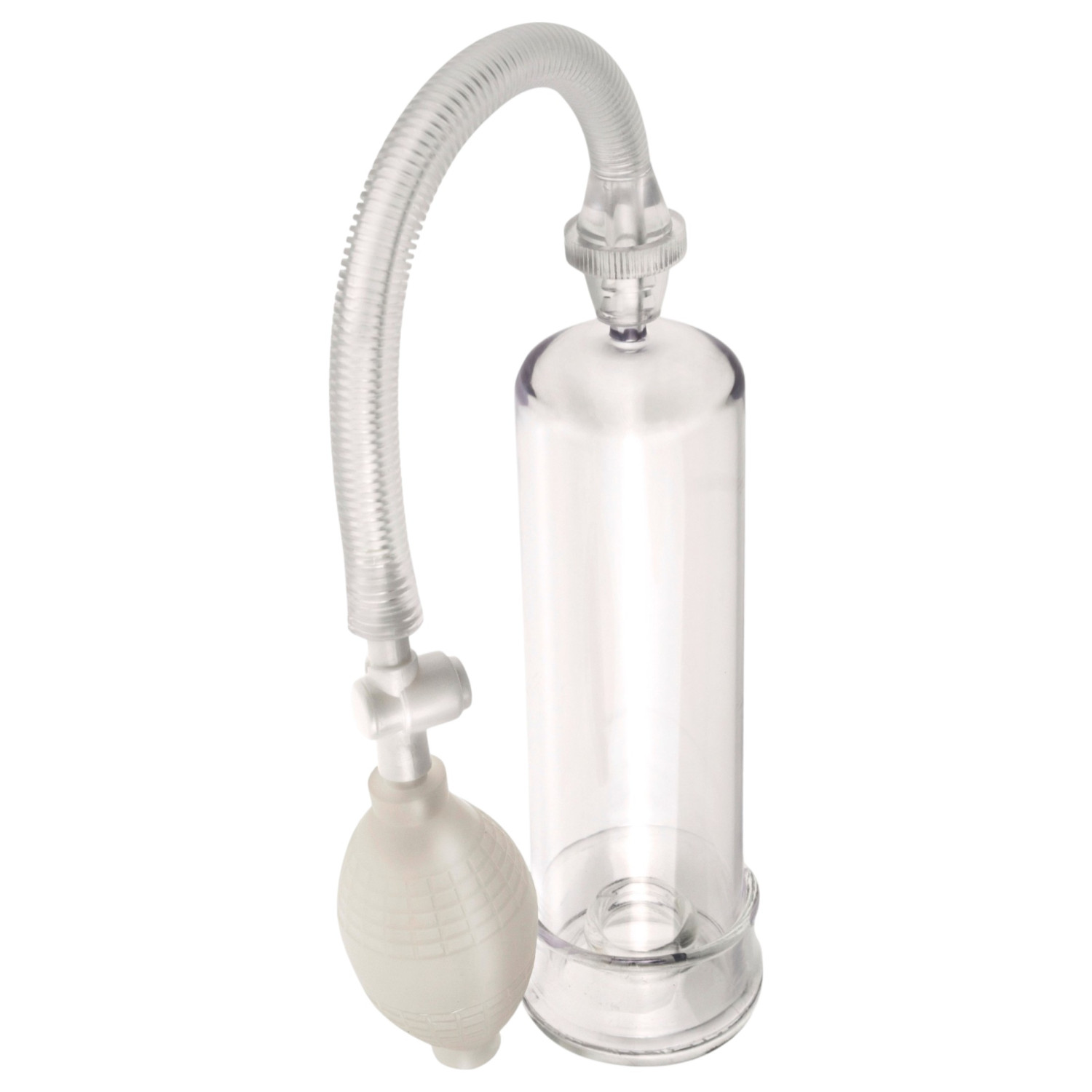 Pipedream - Pump Worx Beginner's - prozirna pumpa za penis (19 cm)