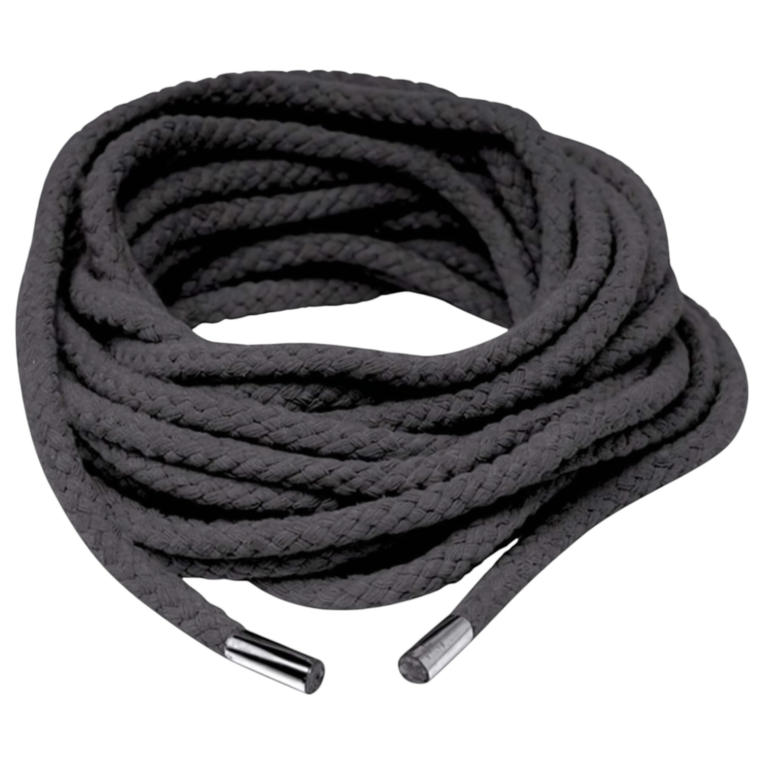 Fetish Silk Rope - svilenkasto shibari bondage uže (10 m, crno)