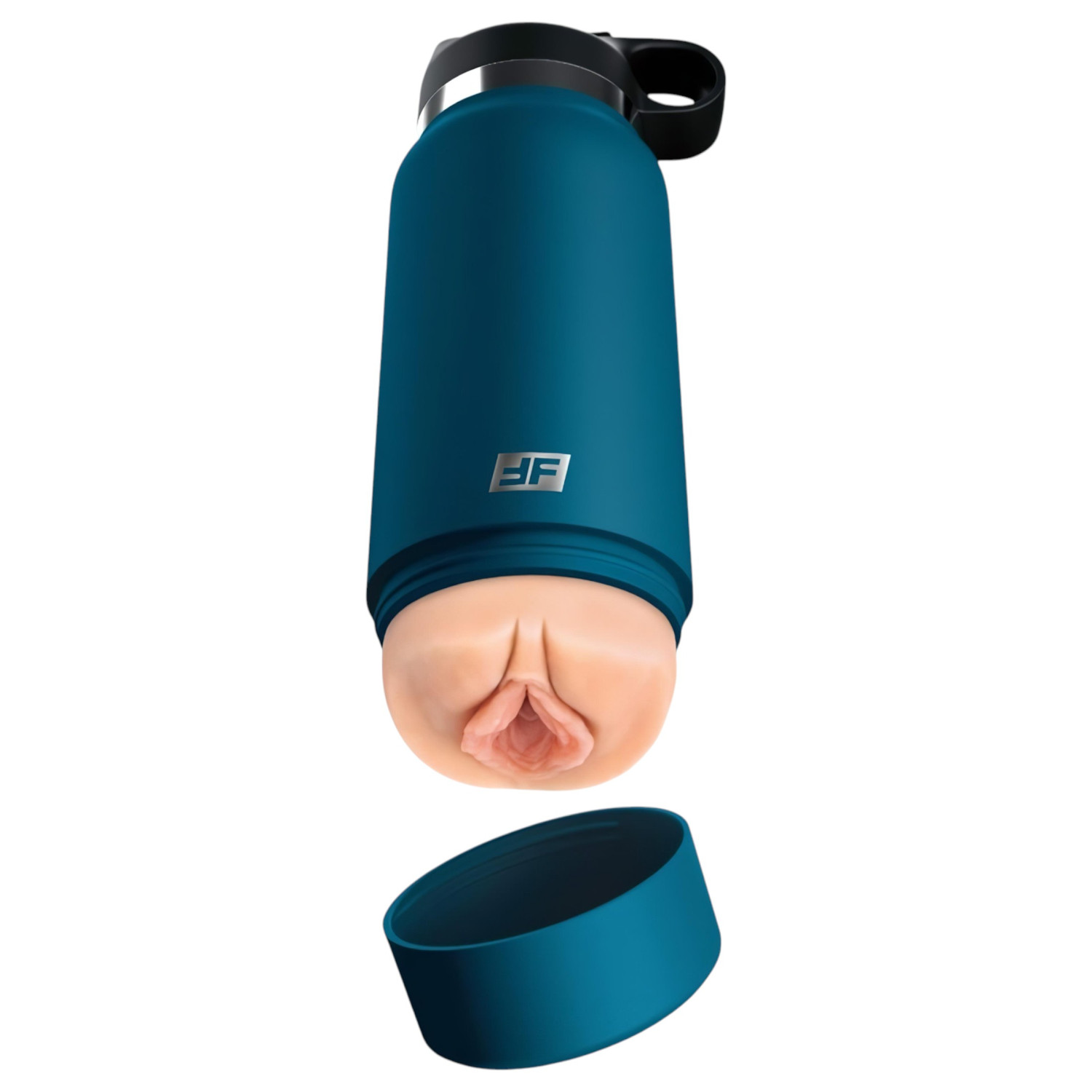 PDX - Fuck Flask Private Pleaser - umjetna vagina u boci (plavo-prirodna)