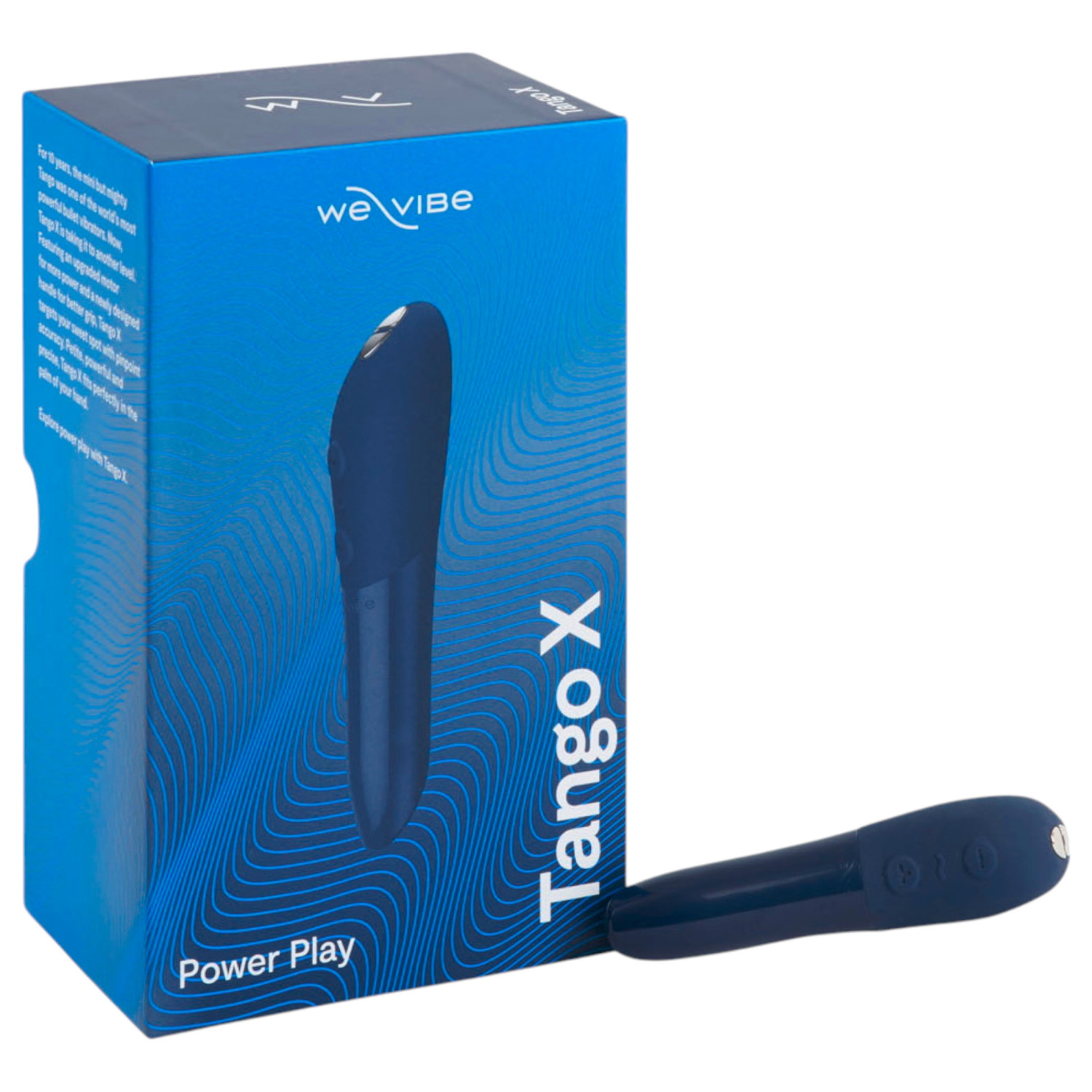 We-Vibe Tango X - vodootporni mini vibrator - plava