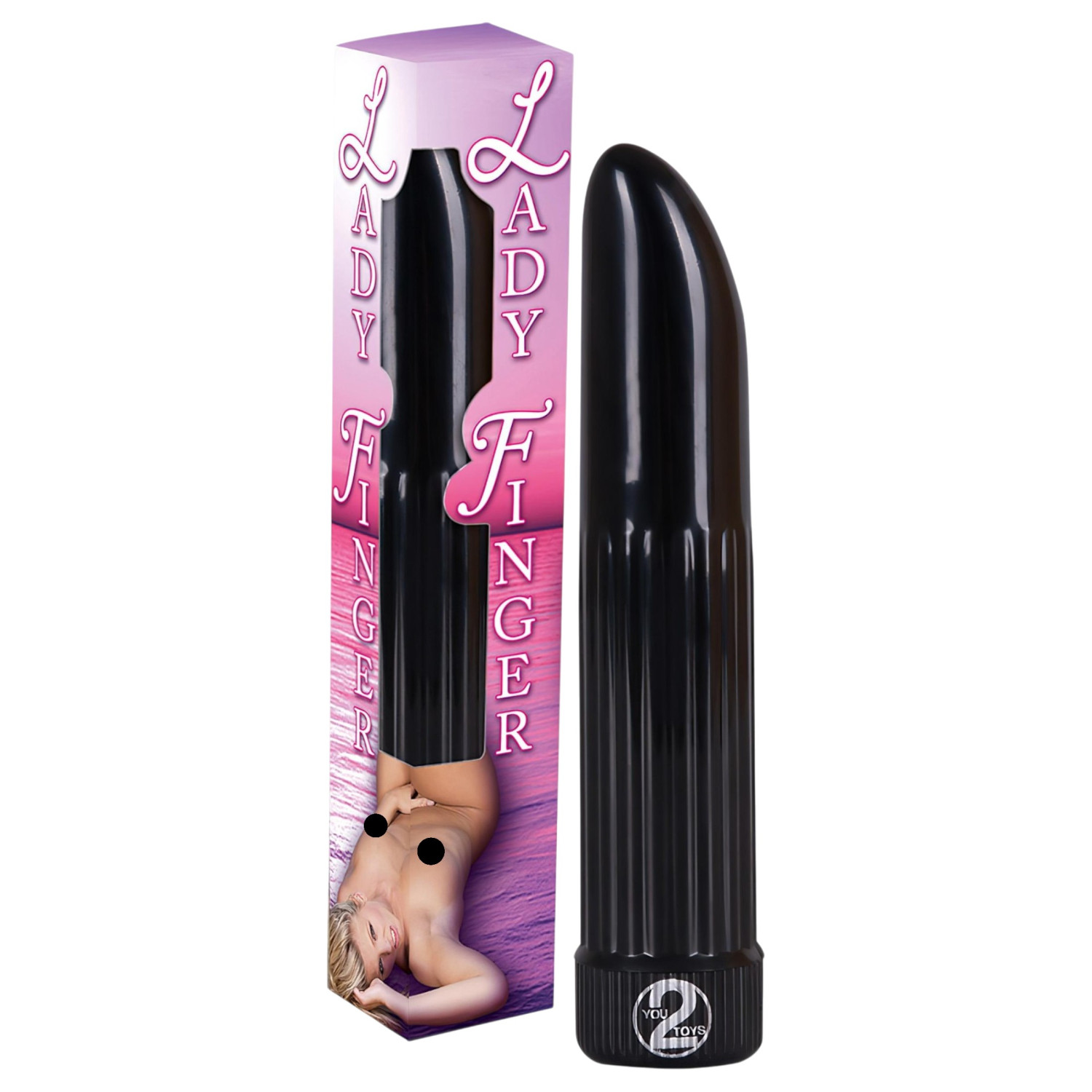 You2Toys - vibrator Lady finger - crni