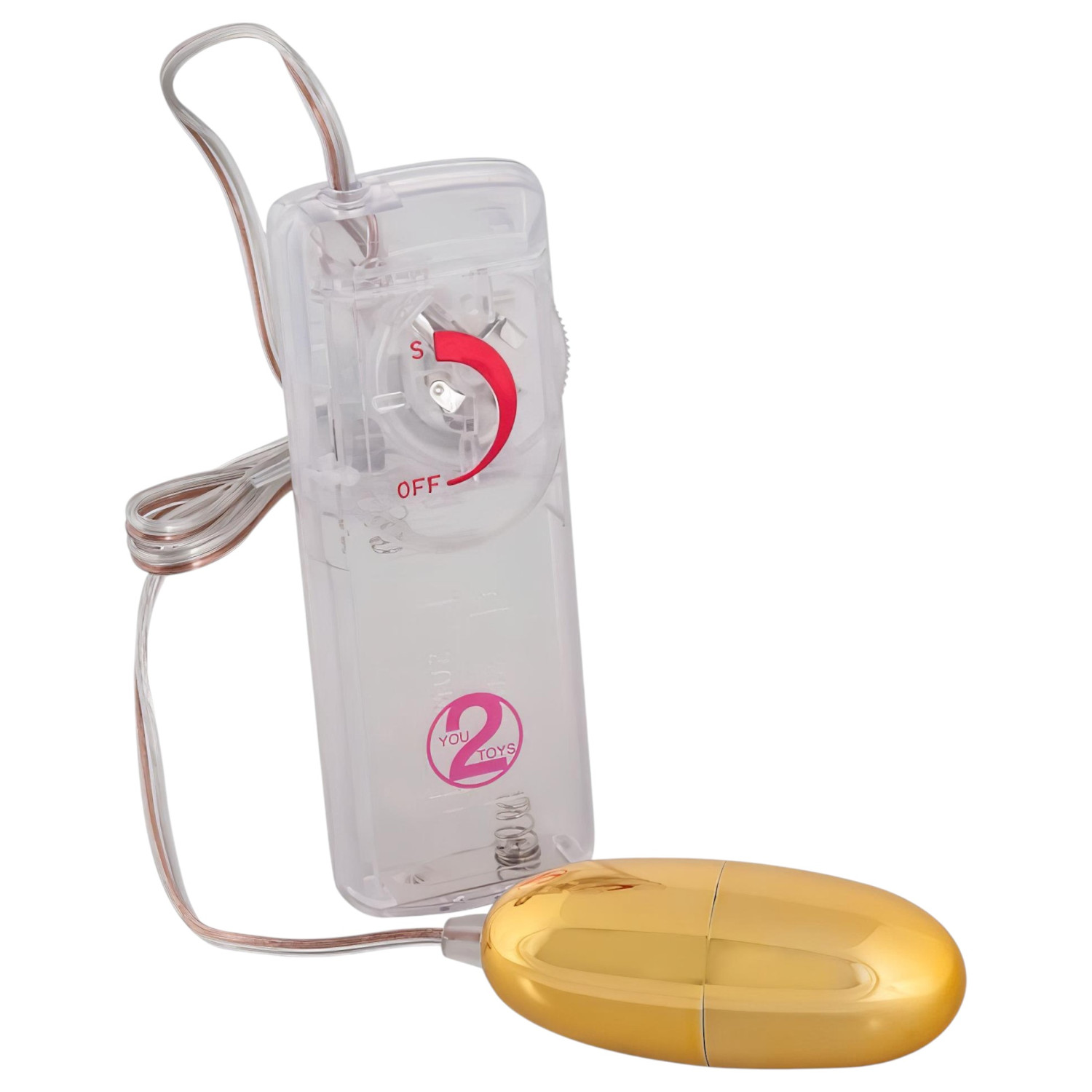 You2Toys - Vibrirajuće jaje - zlatna boja