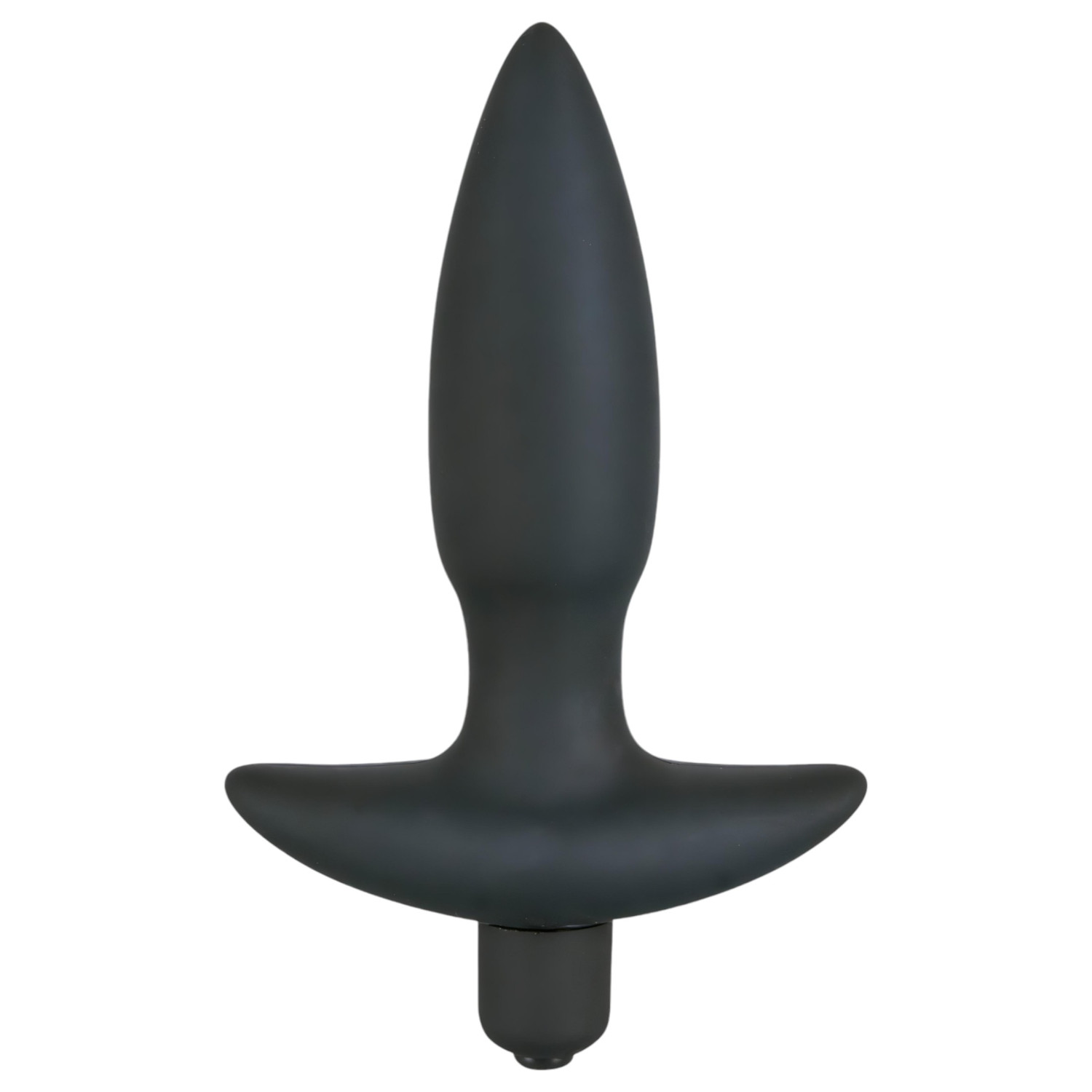 Black Velvets analni vibrator s čepićem - mali