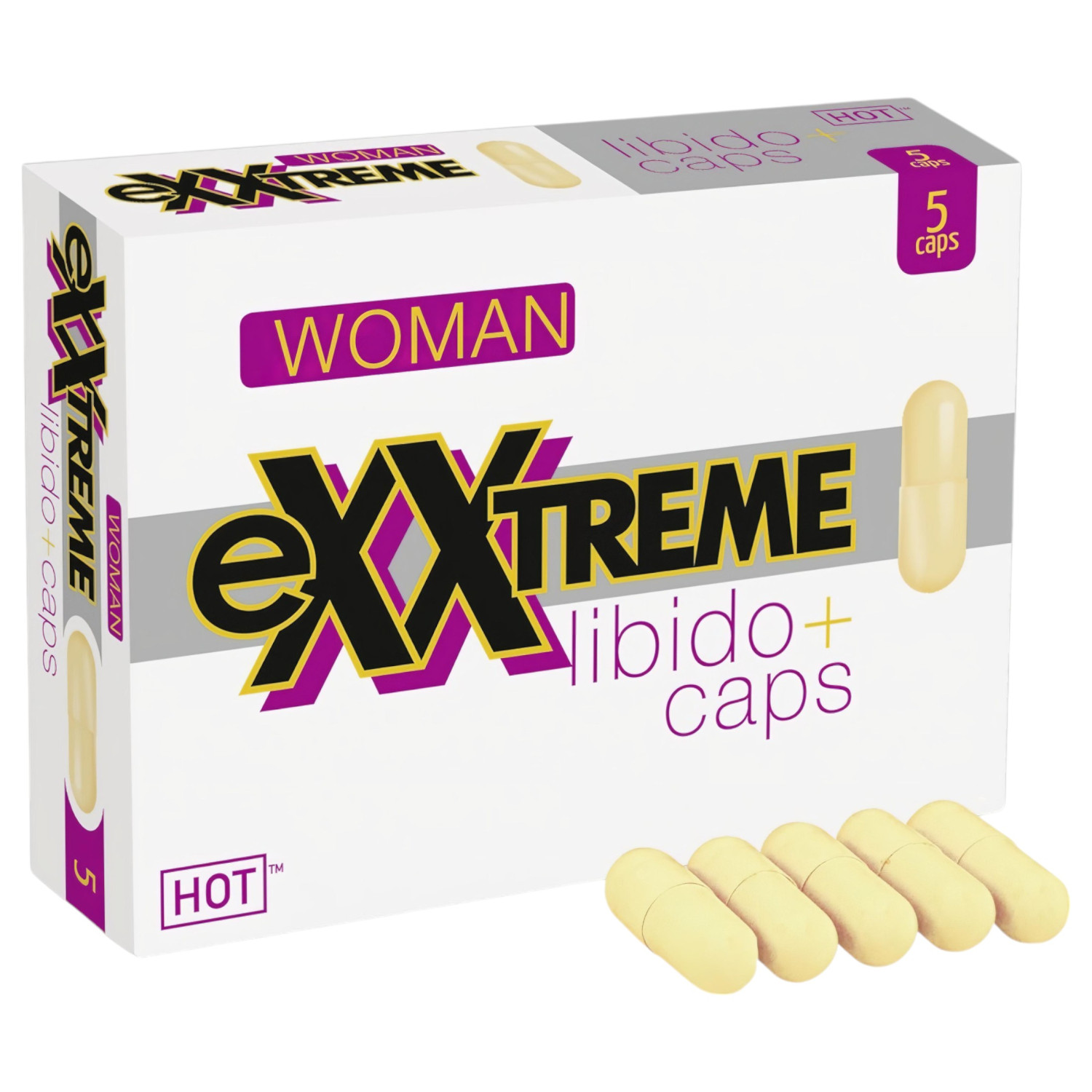 Hot exxtreme Libido dodatak prehrani u kapsulama za žene (5 kom)