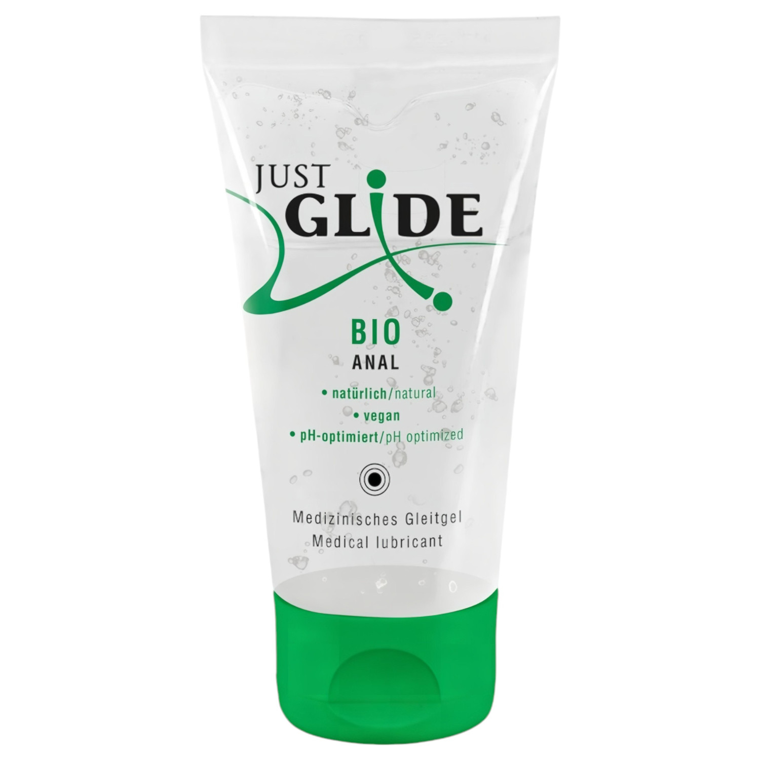 Just Glide - lubrikant za analni seks - veganski, na bazi vode, 50ml