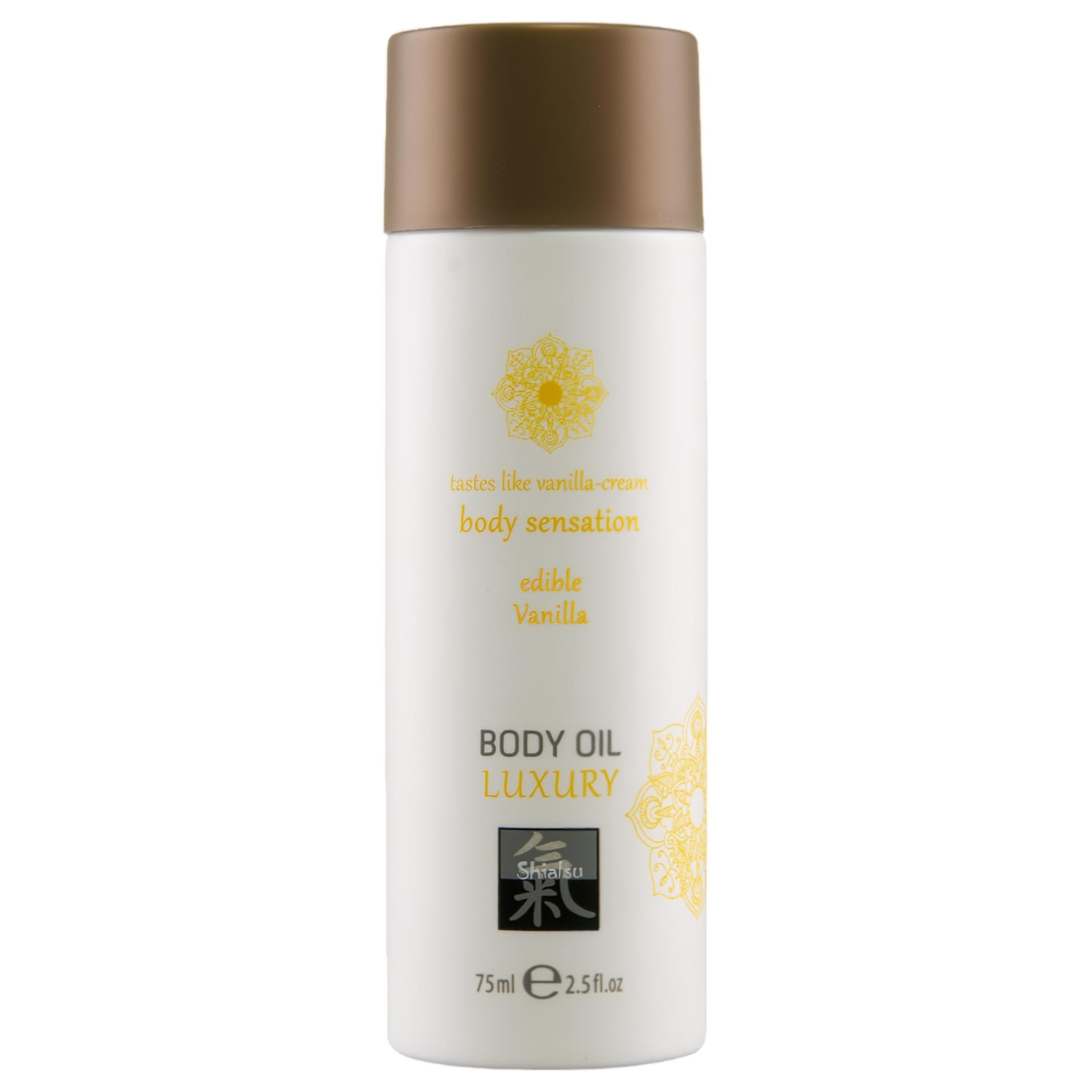 HOT - Shiatsu Luxury - jestivo ulje za masažu - vanilija (75 ml)