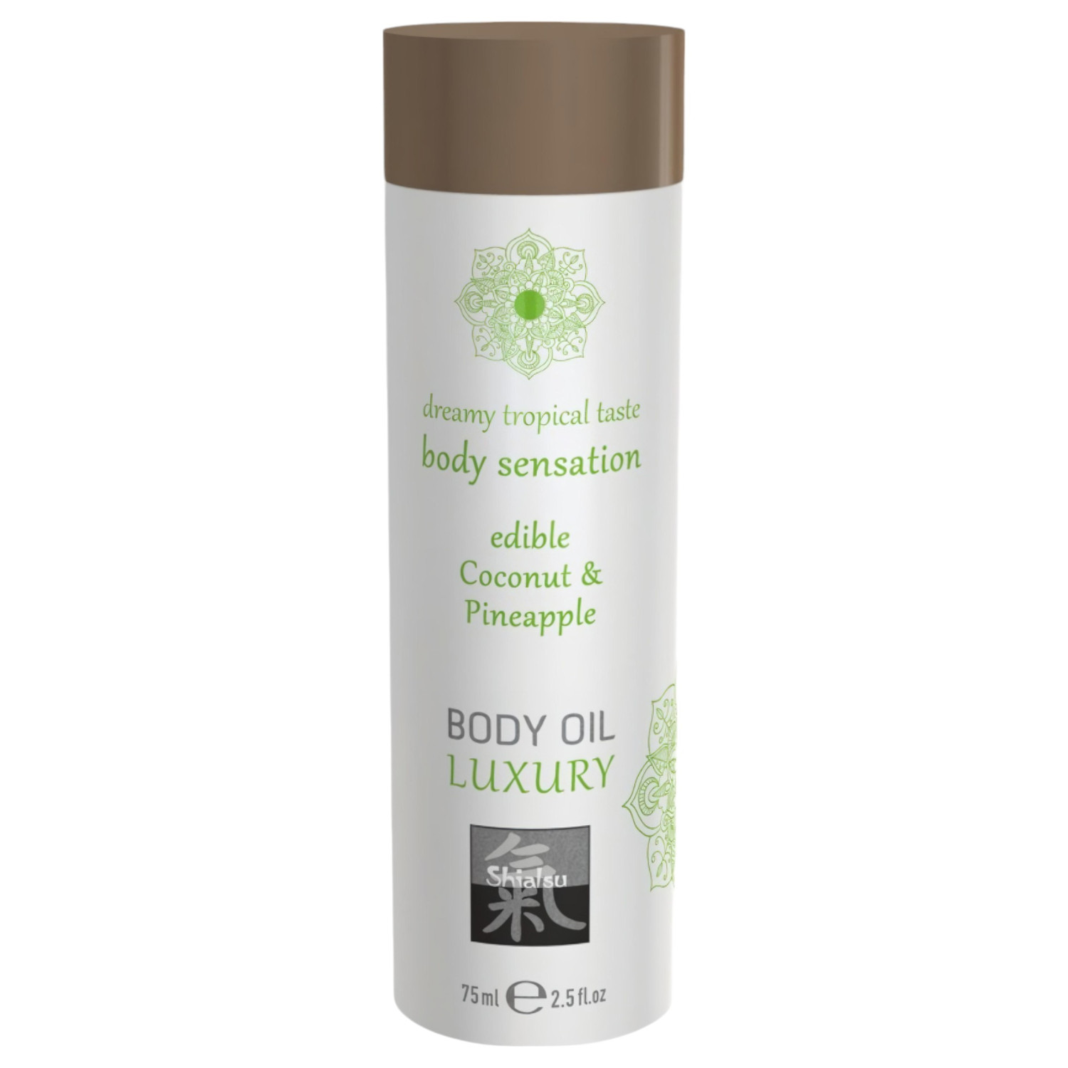 HOT - Shiatsu Luxury - jestivo ulje za masažu - kokos-ananas (75 ml)