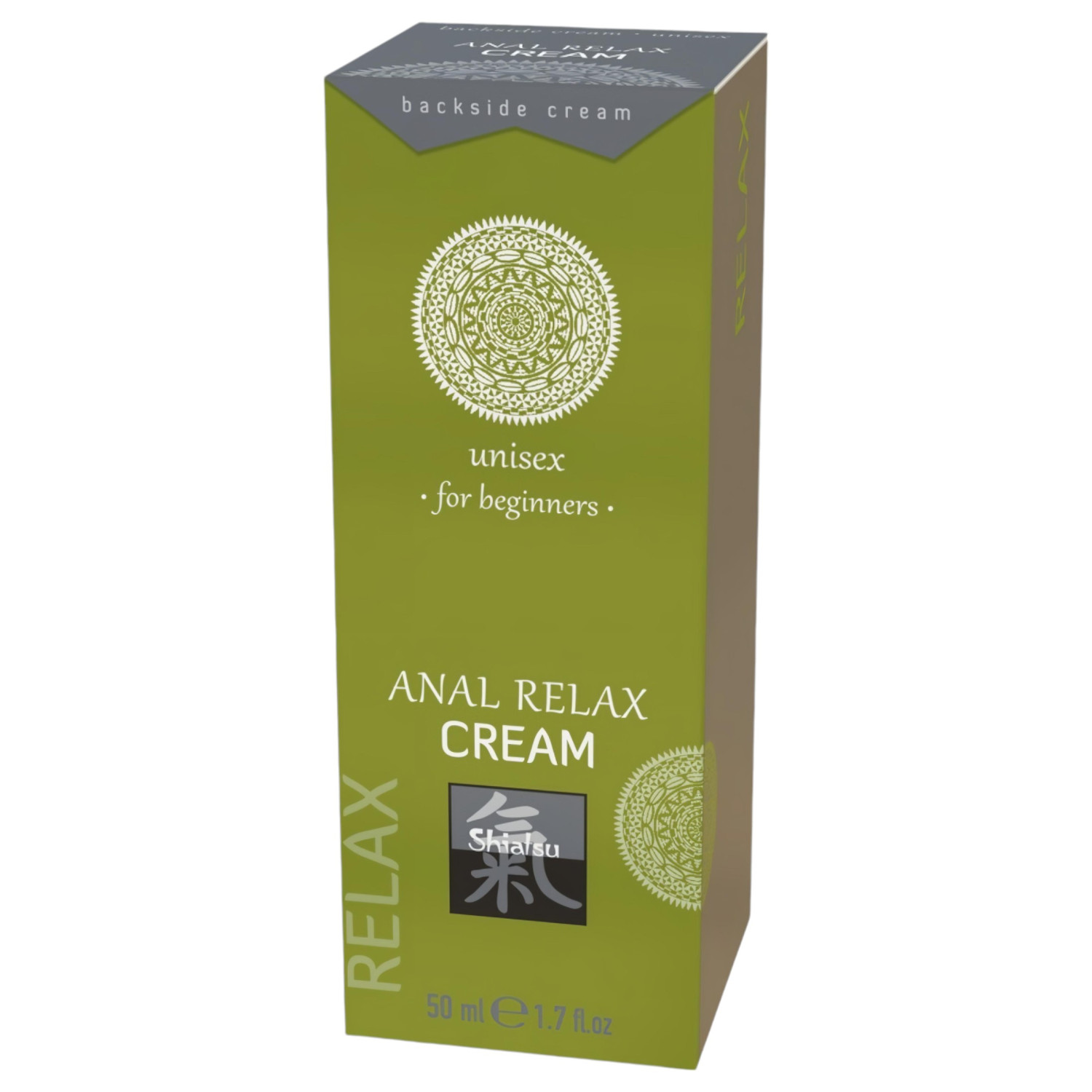 HOT Shiatsu - analni lubrikant za opuštanje - krema, 50 ml