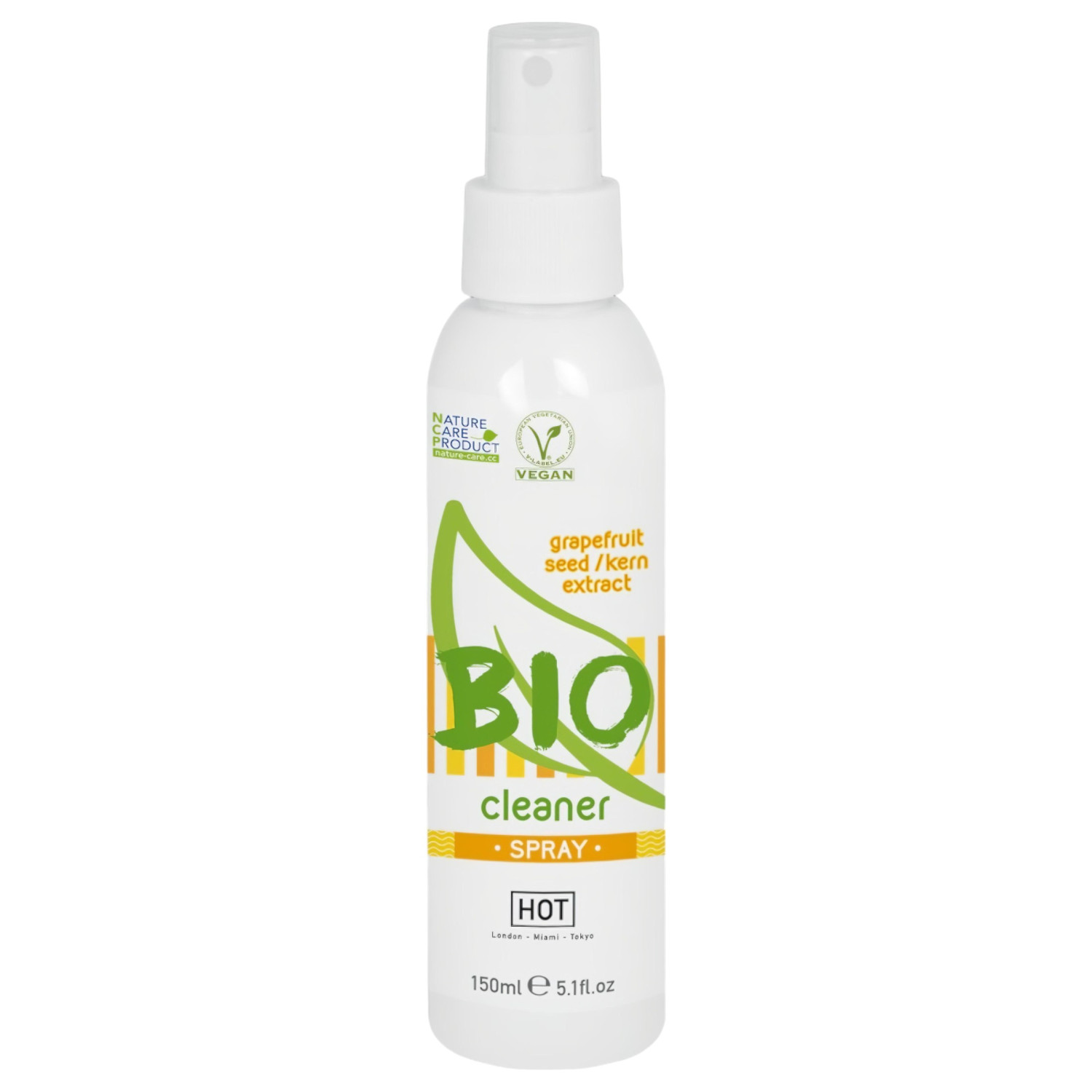 HOT BIO - sprej za čišćenje erotskih proizvoda - 150ml