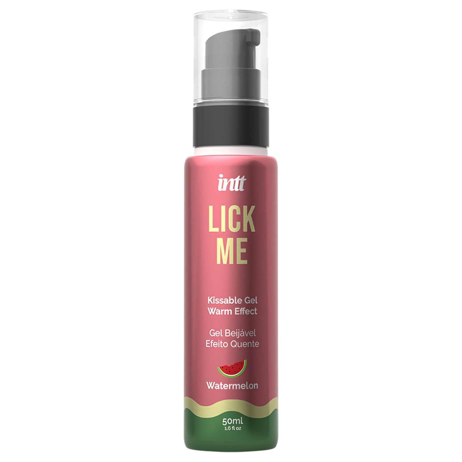 Intt Lick Me - lubrikant s efektom zagrijavanja - lubenica - 50ml