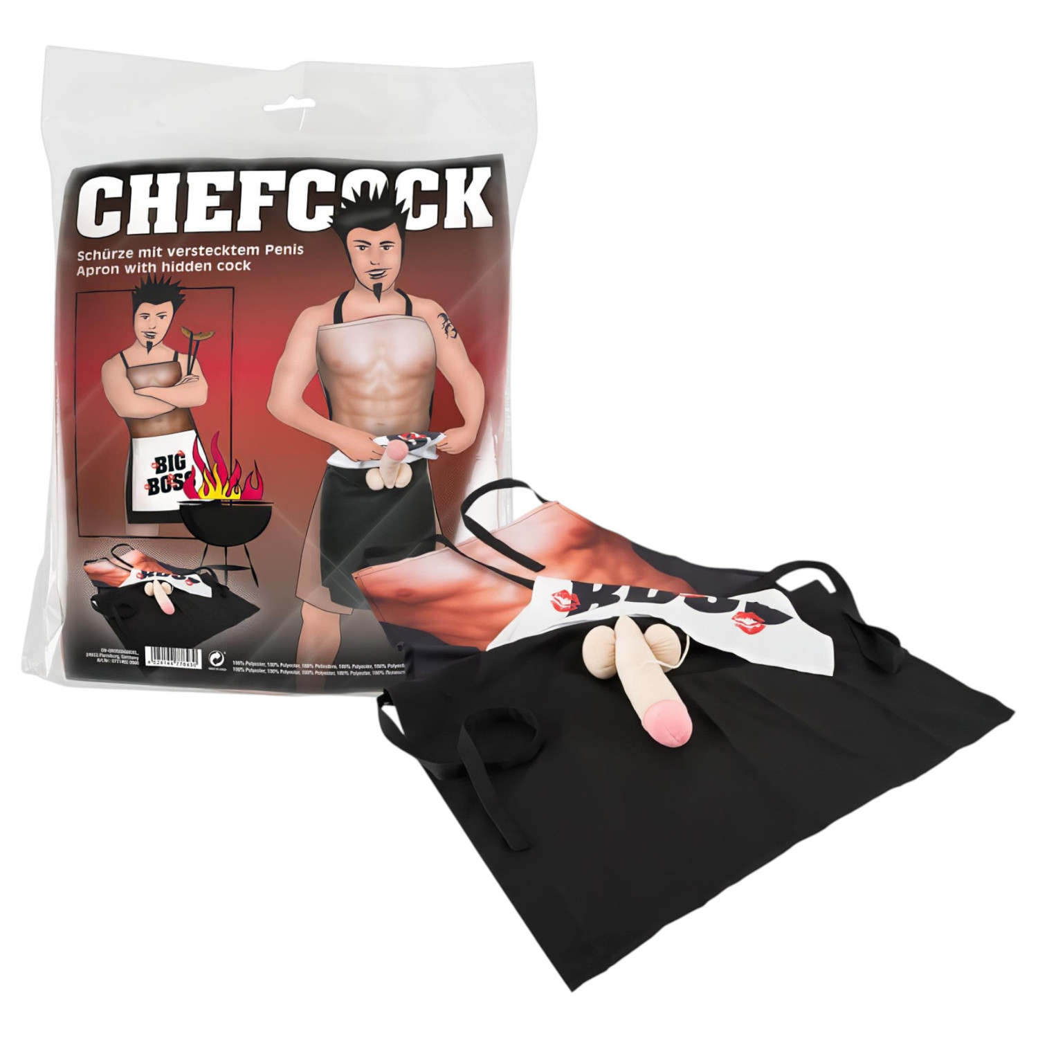 CHEFCOCK - zabavna pregača Big Boss