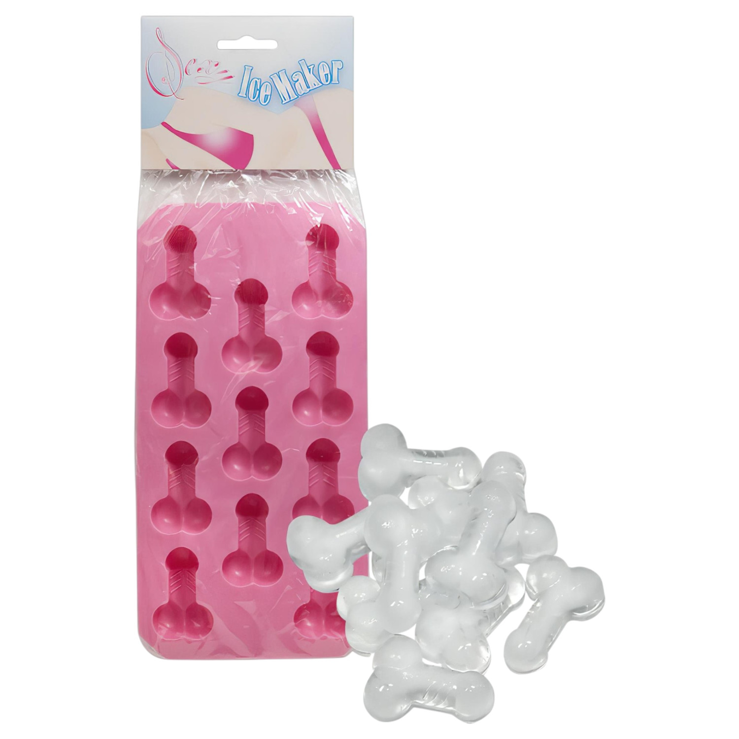 Silikonski kalup za led - penis