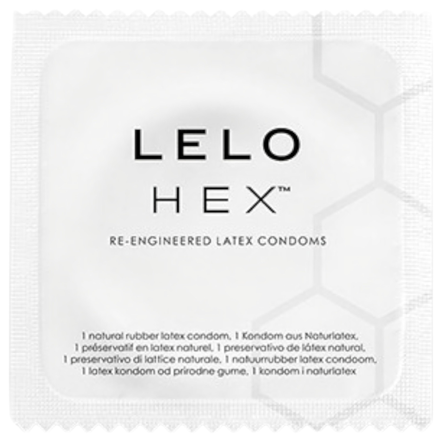 LELO Hex Original - kondom - ultra tanak - 1 komad