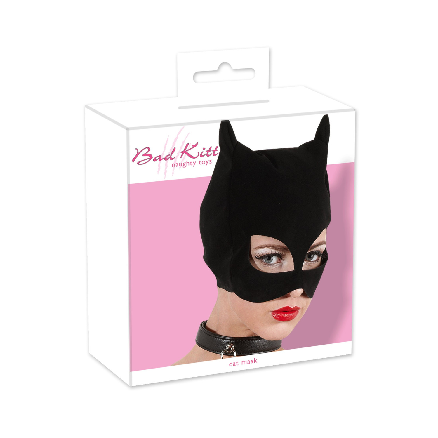 Bad Kitty - maska za lice mačke - crna