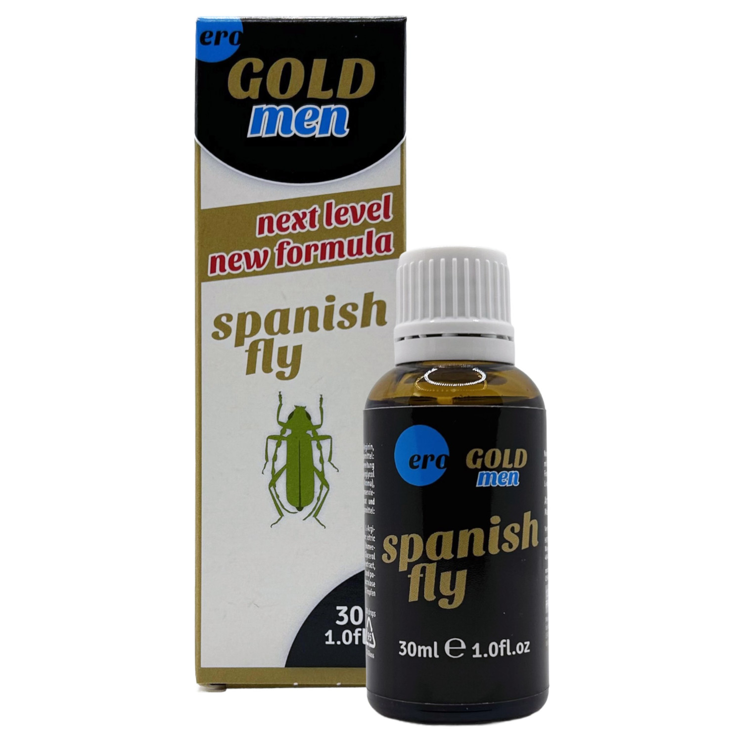 HOT ero Gold Men Spanish Fly - kapi za pojačavanje libida za muškarce (30 ml)