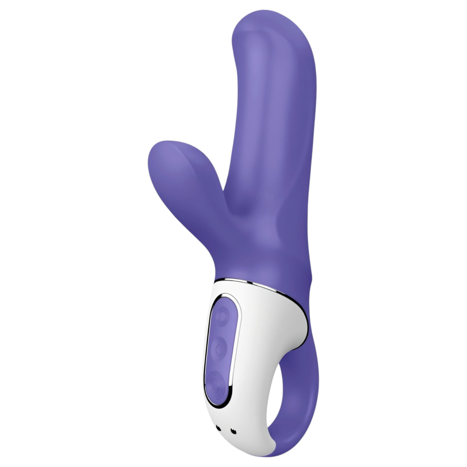 Satisfyer Magic Bunny - vodootporni vibrator s nastavkom za klitoris (ljubičasti)