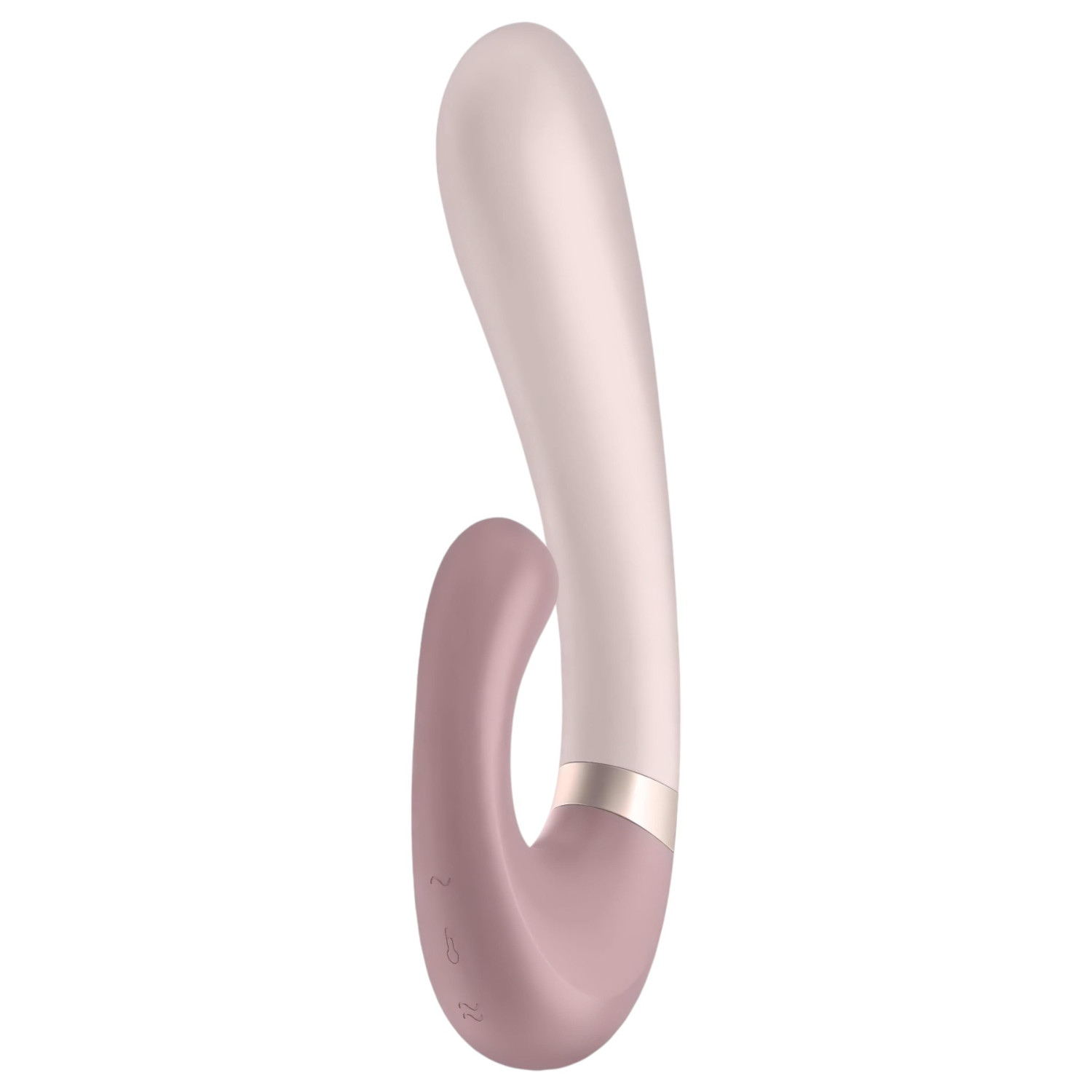 Satisfyer Heat Wave - vibrator s grijanjem upravljan aplikacijom (bež)