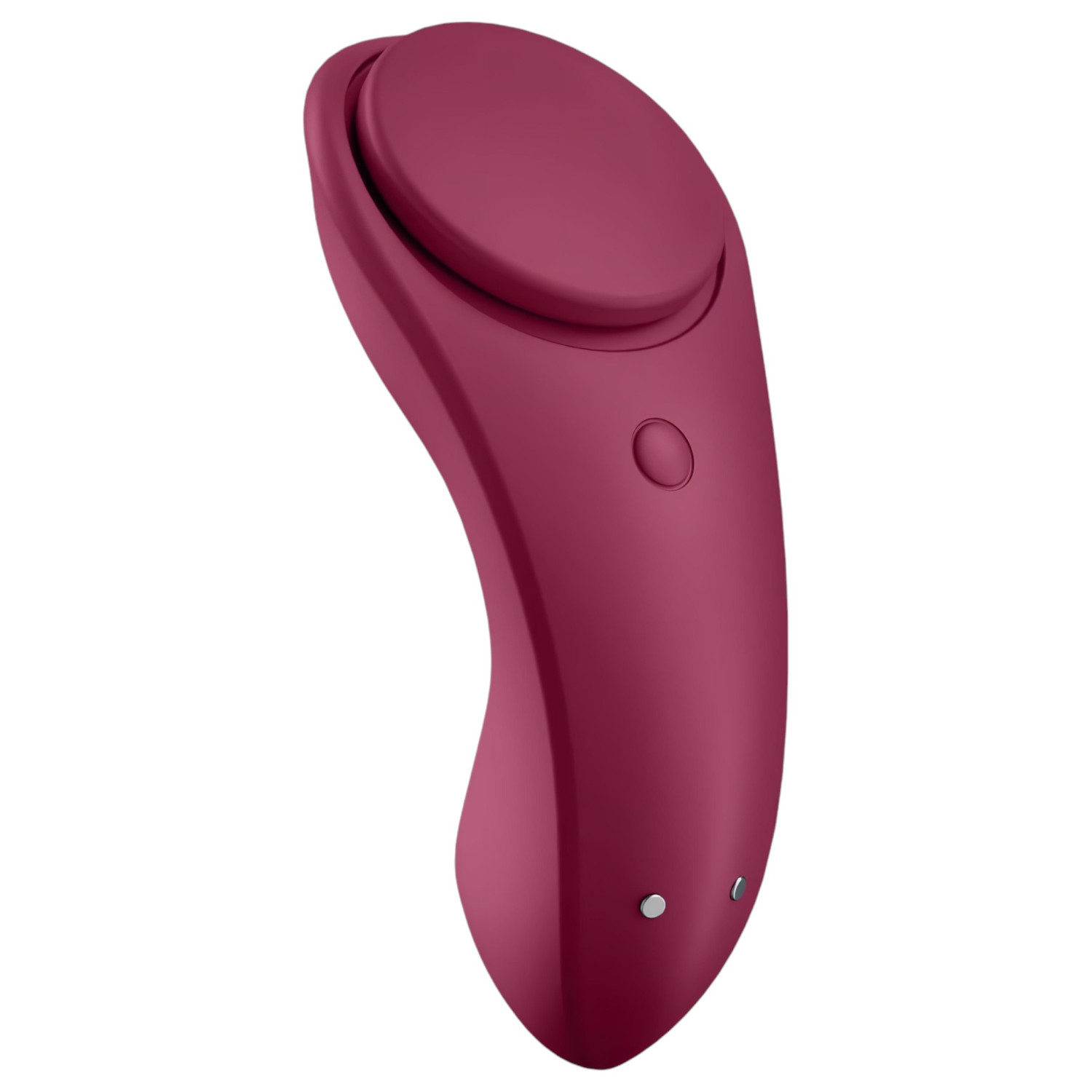 Satisfyer Sexy Secret - nosivi gaćni vibrator s upravljanjem putem aplikacije (crveni)