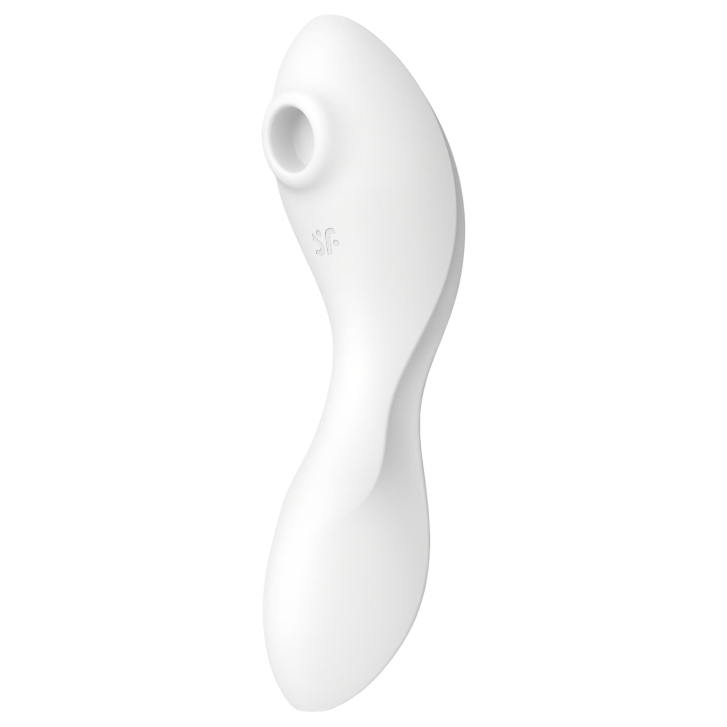 Satisfyer Curvy Trinity 5+ - aplikacijom upravljani 2-u-1 vibrator (bijeli)