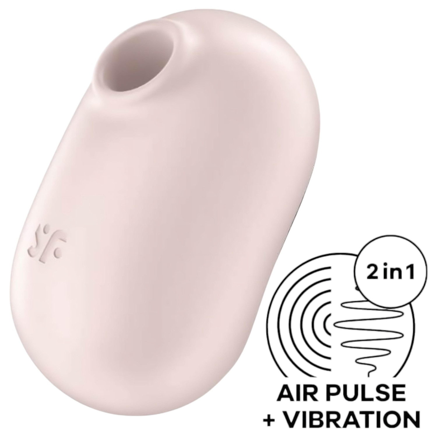 Satisfyer Pro To Go 2 - stimulator klitorisa s valovima zraka (bež)