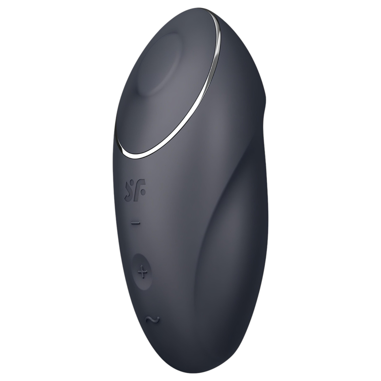 Satisfyer Tap & Climax 1 - vibrator za klitoris 2u1 - crna
