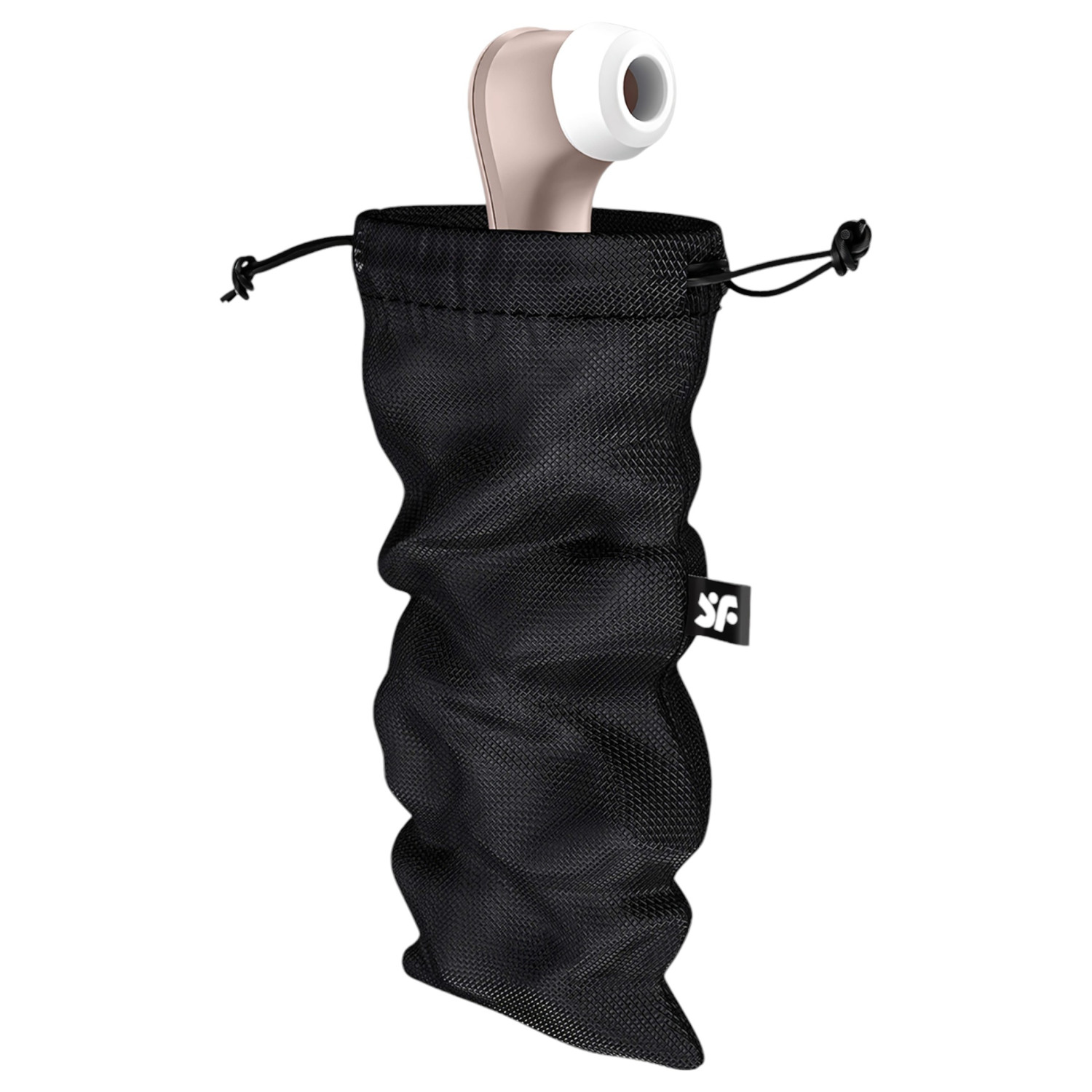 Satisfyer Treasure Bag L - diskretna torbica za pohranu - srednja (crna)