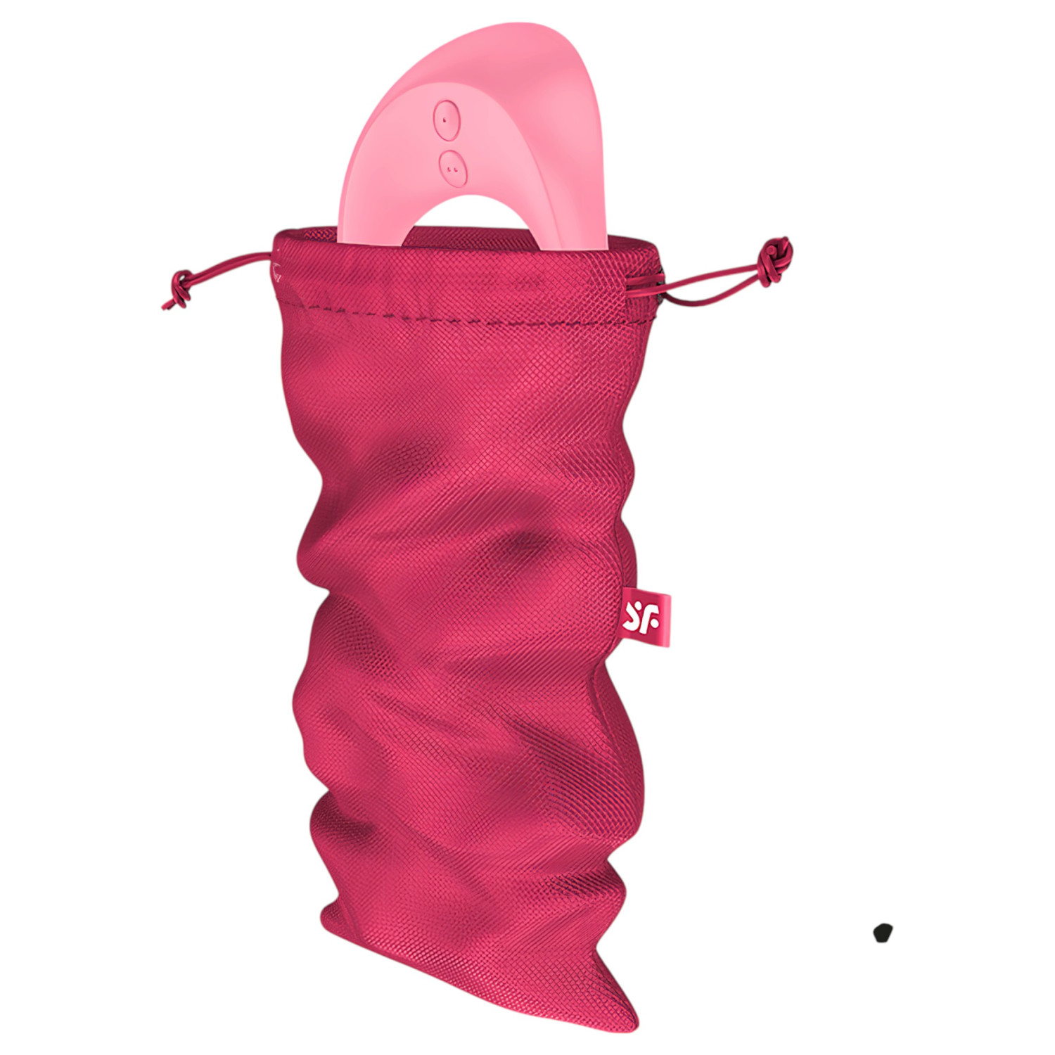 Satisfyer Treasure Bag M - diskretna torbica za odlaganje seksualnih igračaka (roza)