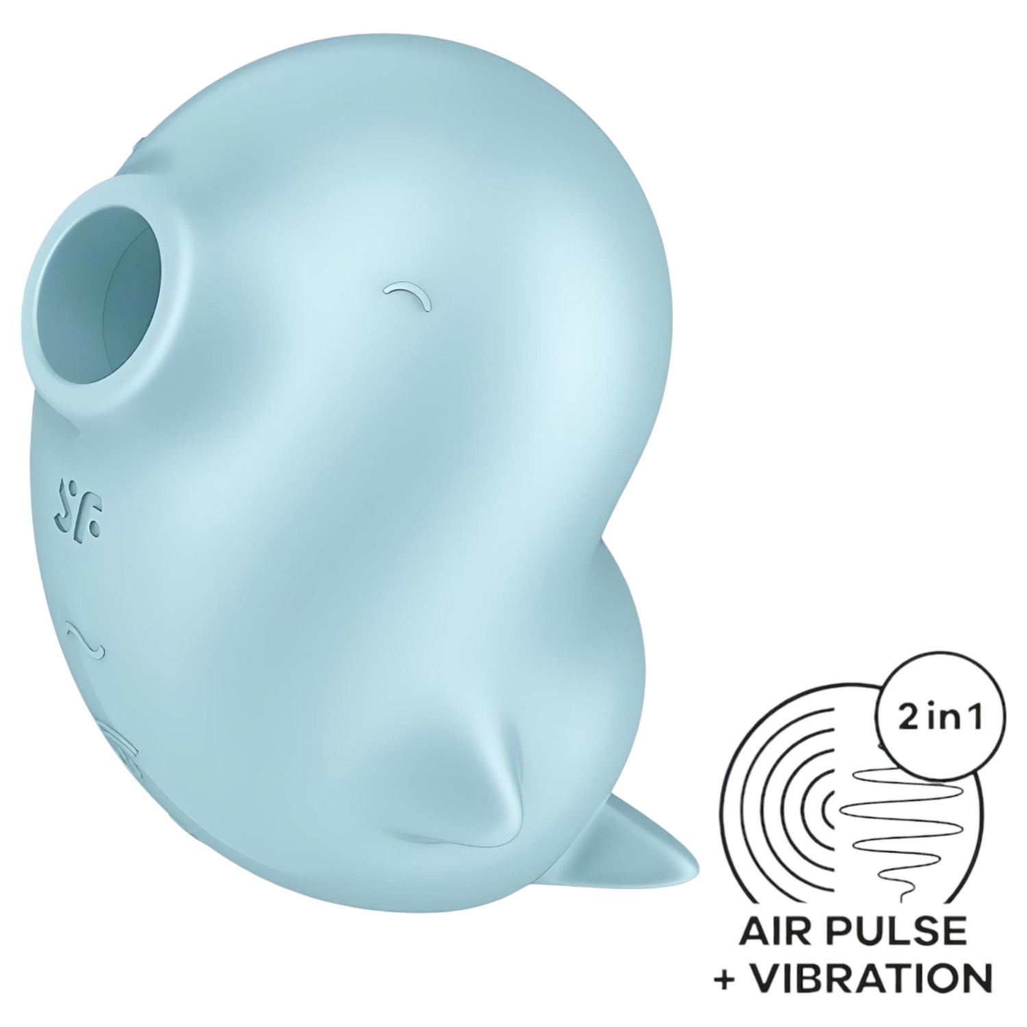 Satisfyer Sassy Seal - stimulator klitorisa s valovima zraka (tirkizna)