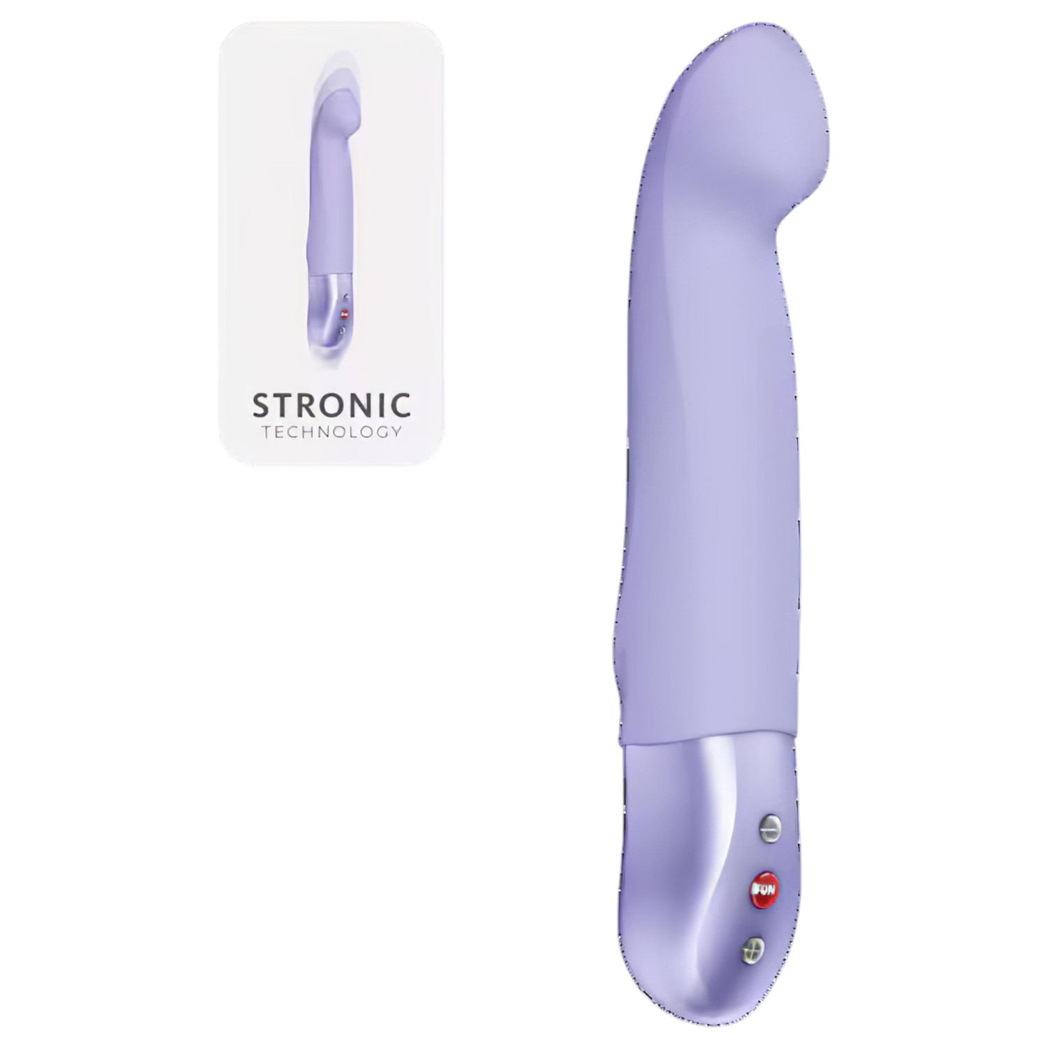 Fun Factory Stronic G - potiskujući G-točka vibrator (ljubičasti)