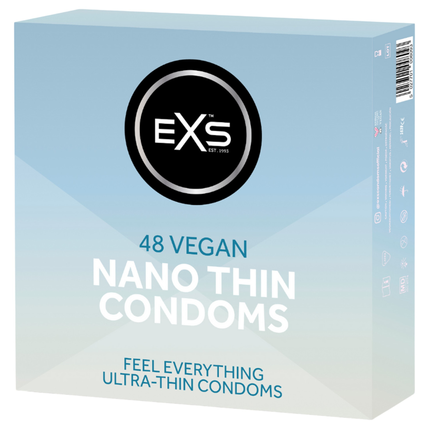 EXS Nano Thin - ultratanki kondomi (48 kom)